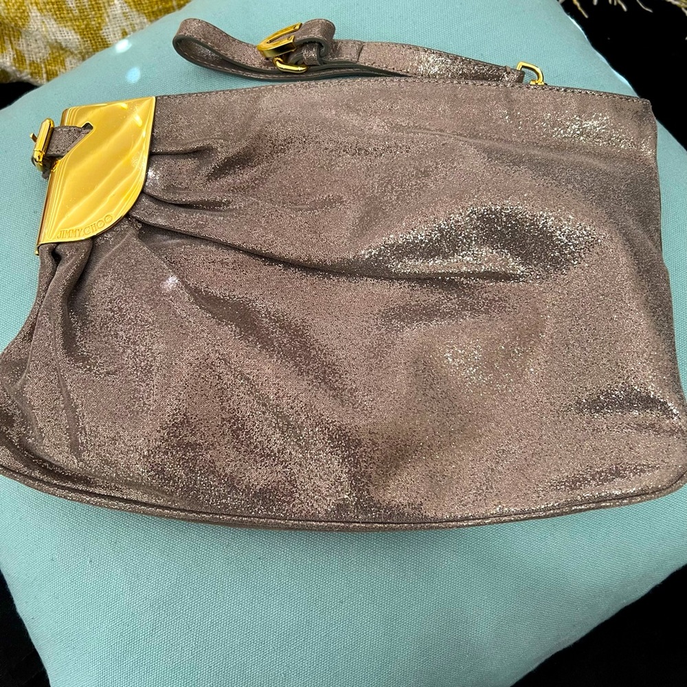 Jimmy Choo oversized clutch